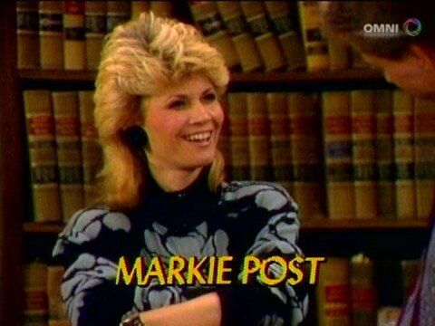 Oops markie post Markie Post. 