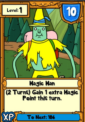 Magic Man Hero Card