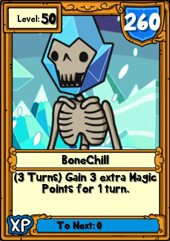 BoneChill (Hero Card) Card Wars Wiki Fandom