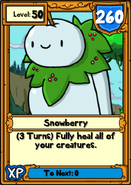 Snowberry Hero Card