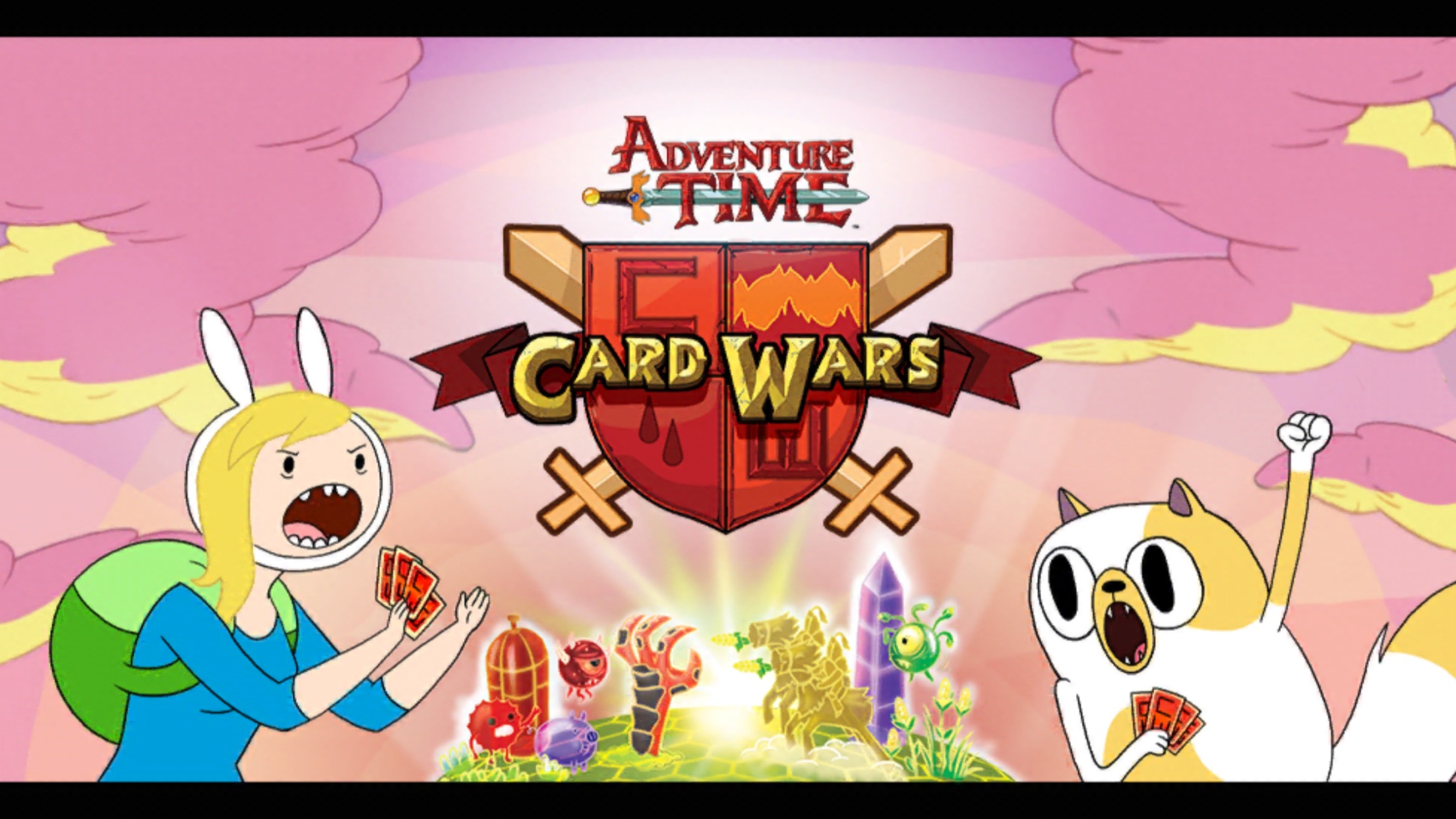 Asmodee Hora De Aventuras Card Wars Fionna Vs Cake Board Game Multicolor