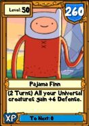 Super Pajama Finn Hero Card