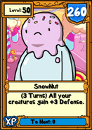 SnowNut Hero Card