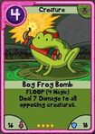 Bog Frog Bomb