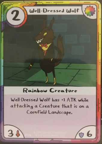 Well-Dressed Wolf | Adventure Time Card Wars TCG Wiki | Fandom Well-Dressed Wolf | Adventure Time Card Wars TCG Wiki | Fandom