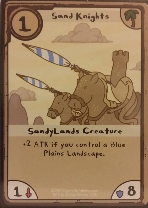 Sand Knights Adventure Time Card Wars TCG Wiki Fandom