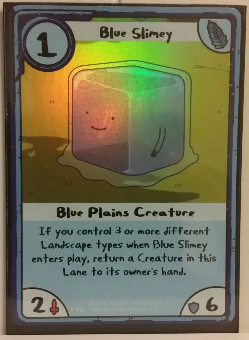 Blue Slimey Adventure Time Card Wars TCG Wiki Fandom