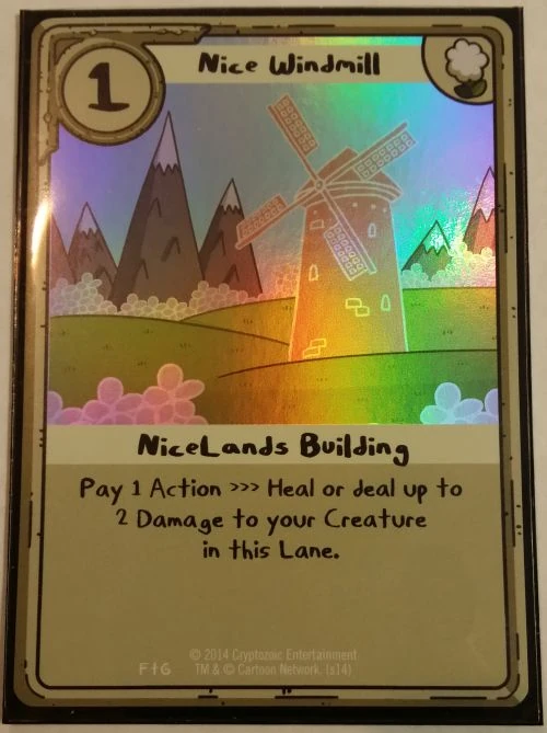 Nice Windmill Adventure Time Card Wars TCG Wiki Fandom
