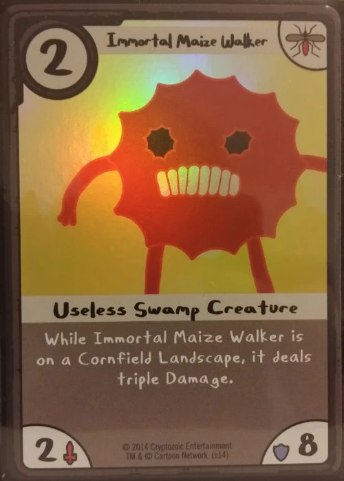 Immortal Maize Walker Adventure Time Card Wars TCG Wiki Fandom