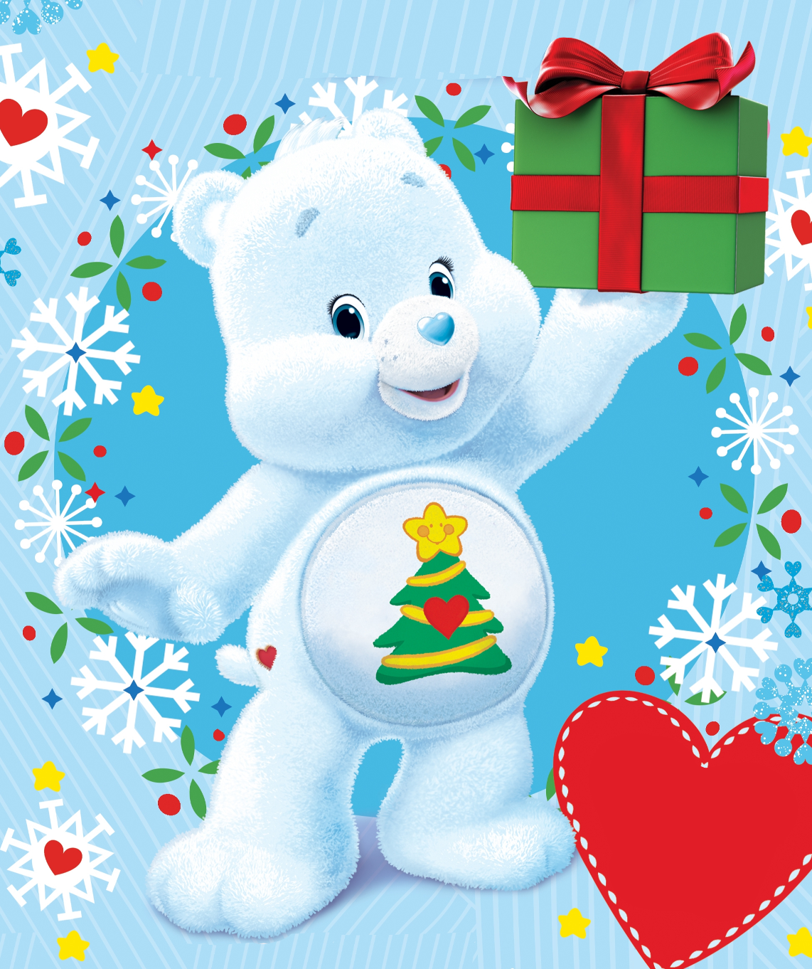 care bears christmas coloring pages