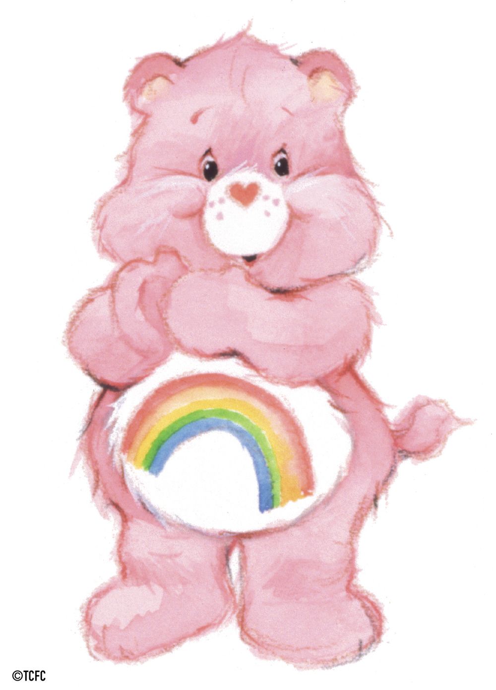 cheer care bear rainbow