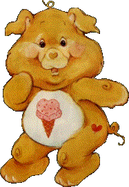 care bears treat heart pig