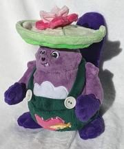 Angler Plush front view. Made by @falorie on Discord