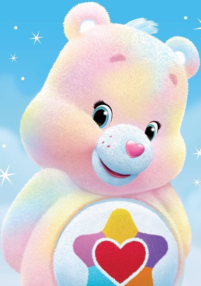 Rainbow hot sale heart bear