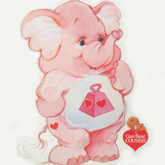 care bear cousins lotsa heart elephant