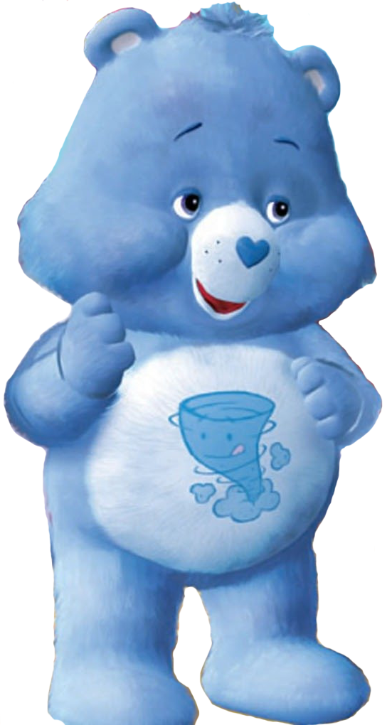 baby blue care bear