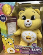 Funshine Bear cozy crew with upside-down badge