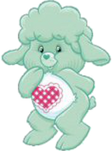 care bears gentle heart lamb