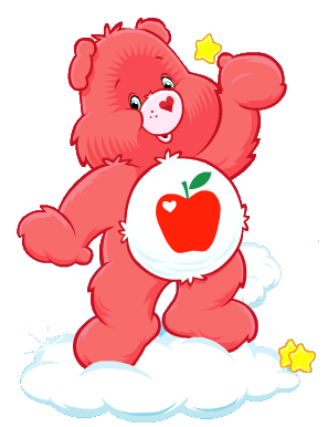 red care bear