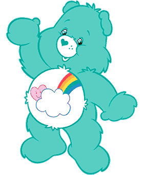 bashful heart care bear