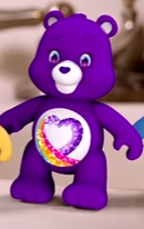 rainbow heart care bear