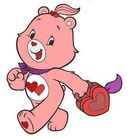 Love-a-Lot Bear with a lunchbox (2007's version)