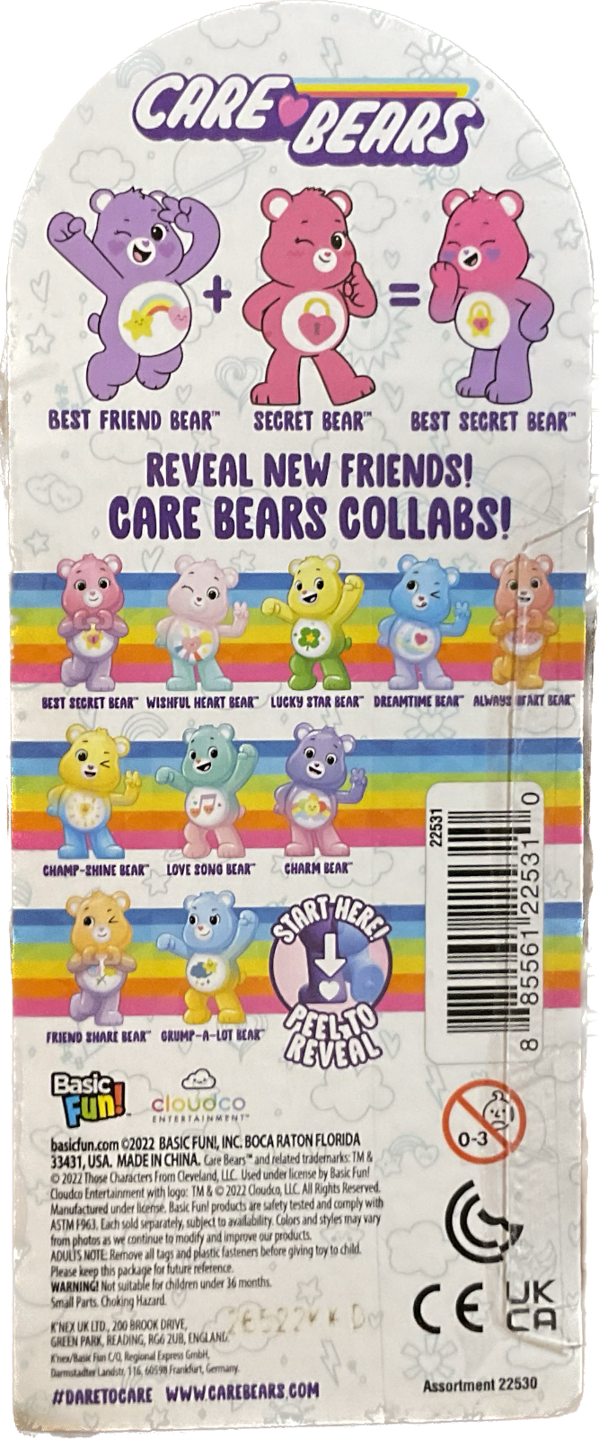 Care Bears Best of Friends Sticker