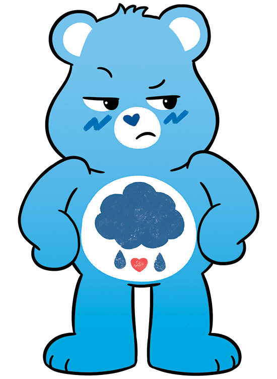 care bear grumpy