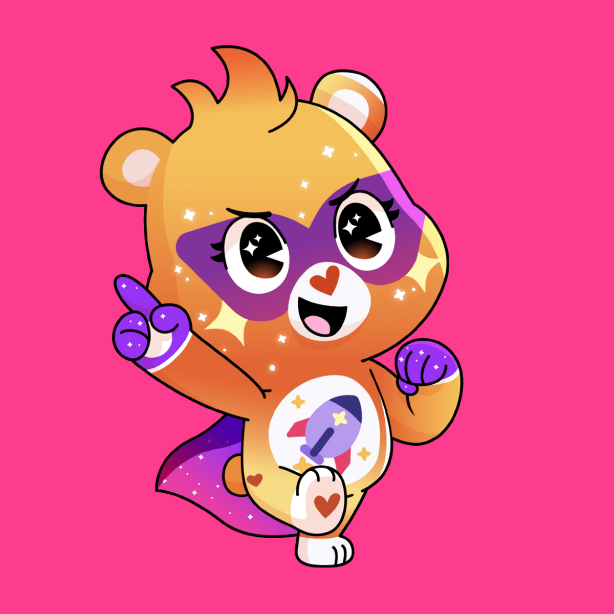 Superhero care bear new arrivals