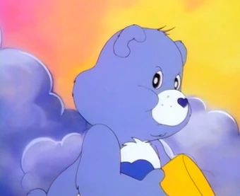 sad bear care bear
