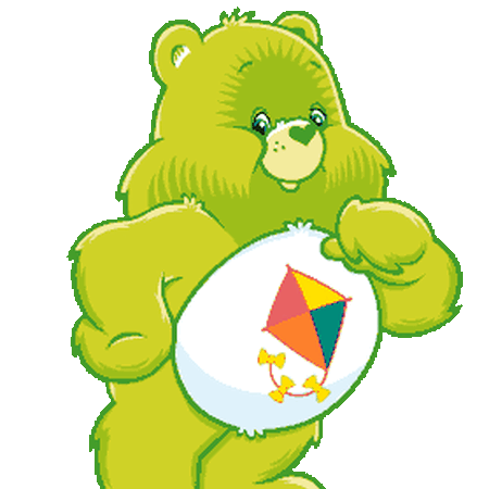 light green care bear