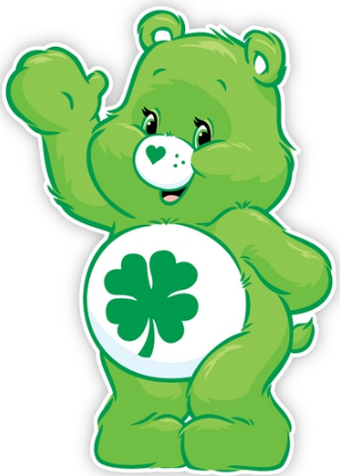 shamrock care bear