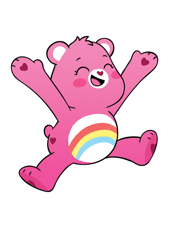 pink care bear