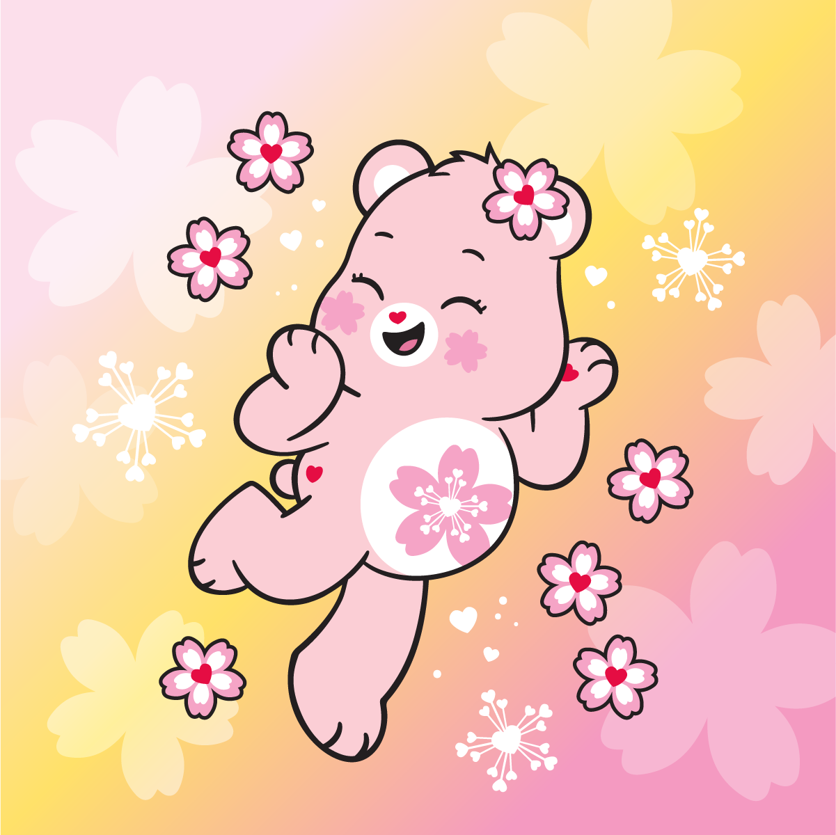 Sweet sakura store care bear