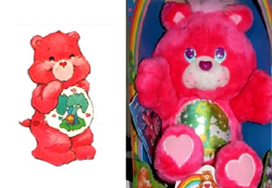 Care Bears 5" Clip Friend Bear Orange With Tags 2002 Flowers on Tummy Gift for sale online 