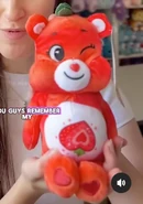 Australian claw machine Strawberry Sunrise Bear