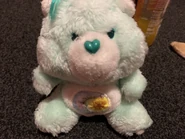 Bedtime Bear's Belly Badge on Wish Bear