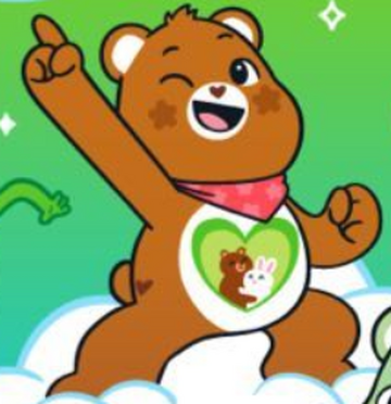 Care Bears Friend Bear SVG 