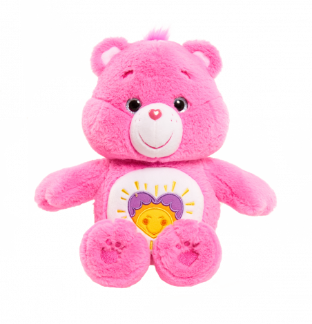 cheer bear all color fabric iron on transfer care bears pink etsy on light pink care bear