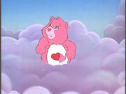 Love-a-Lot Bear is afraid