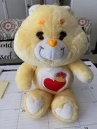 Brave Heart Lion's belly badge on Funshine Bear