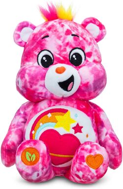 Care Bears 18 Plush - Funshine Bear with Glitter Belly Badge - Soft  Huggable Material!