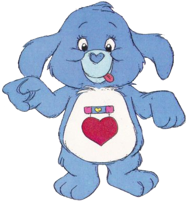 Blue care hot sale bear with heart