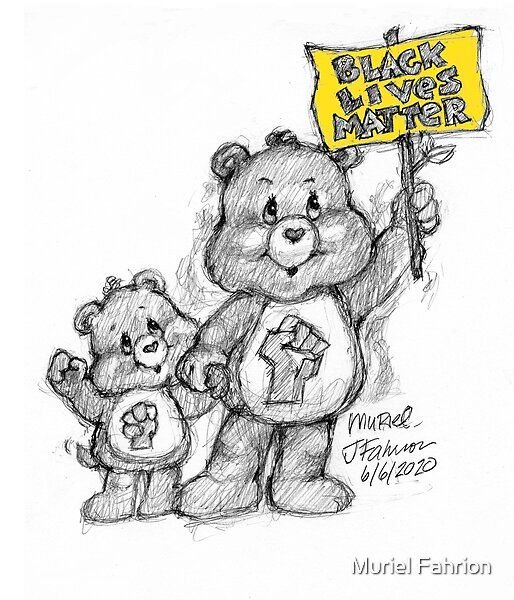 black care bear