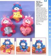 Popout Environmental Share Bear, Wish Bear, and Love-a-Lot Bear