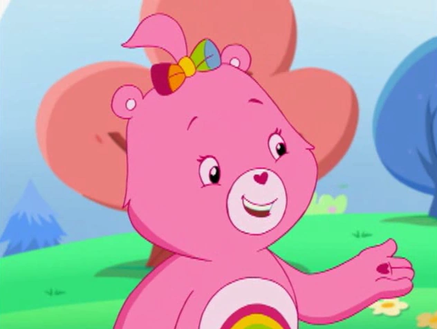 care bears adventures in care a lot cheer bear pink