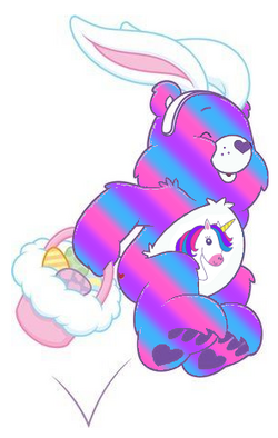 Care Bears Rainbow Friends, Glitter Puffy Stickers – lucky lemon club