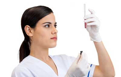 Amazon | Phlebotomist Badge Buddy (ブルー) 縦型 高耐久