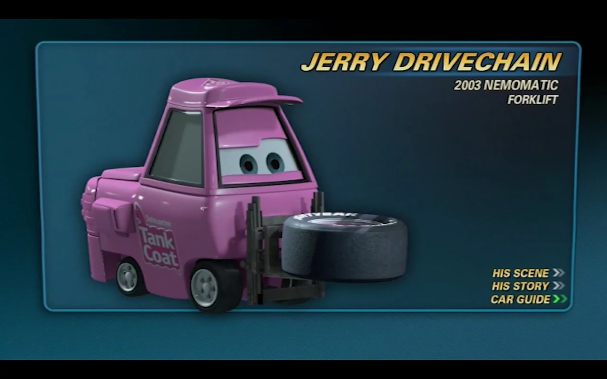 Jerry Drivechain CarFinderGame Wiki Fandom