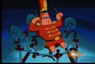 Patricio tocando la bateria